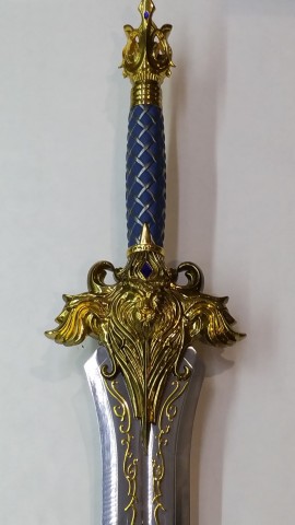 ESPADA DEL REY LLANE WRYNN I (75 CM) - WORLD OF WARCRAFT